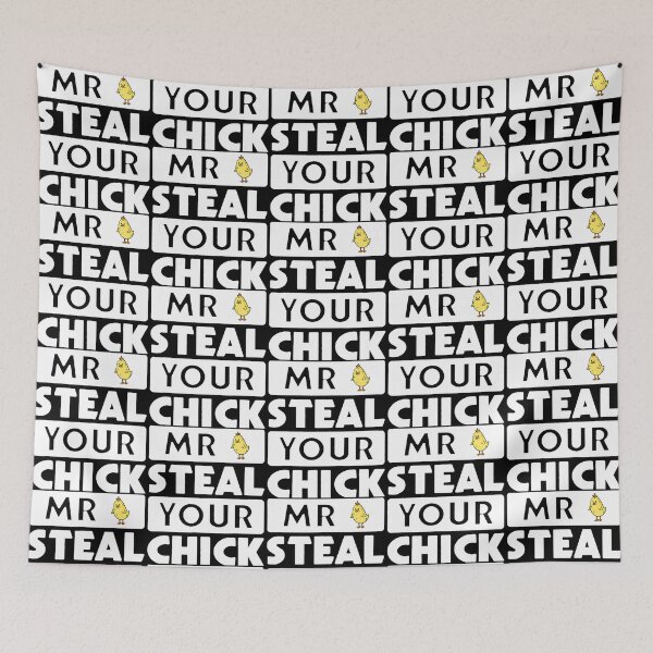 Item preview, Mr Steal Your Chick Animal Lover Funny designed and sold by haider-leiva.