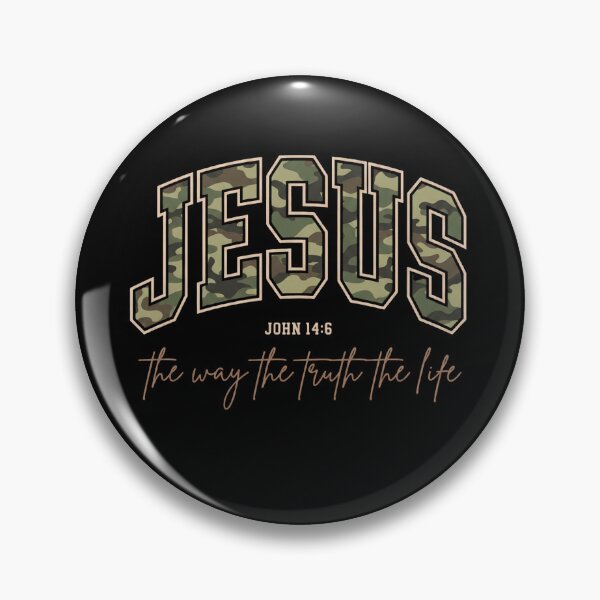 Item preview, Military Color, Jesus the way the truth and the life John 14 designed and sold by Parallel Label .
