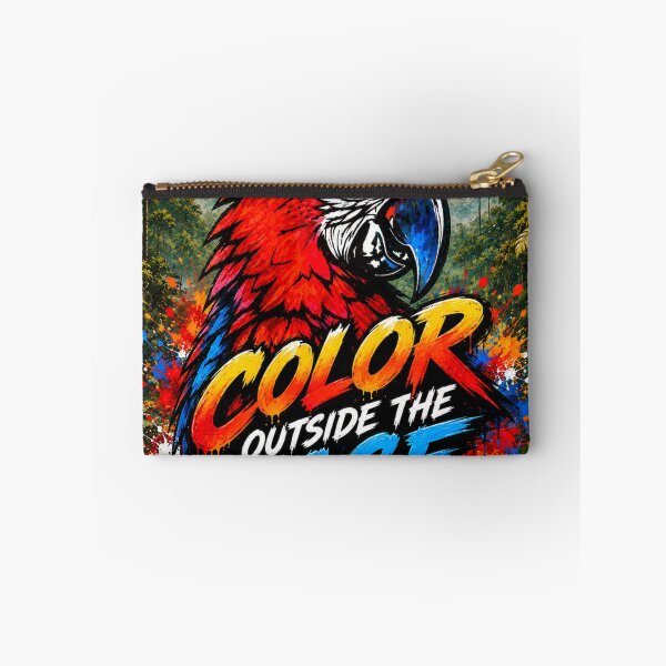 Item preview, Made to Stand Out – Bold Macaw Street Art Design designed and sold by SidneiSampaioStudio.