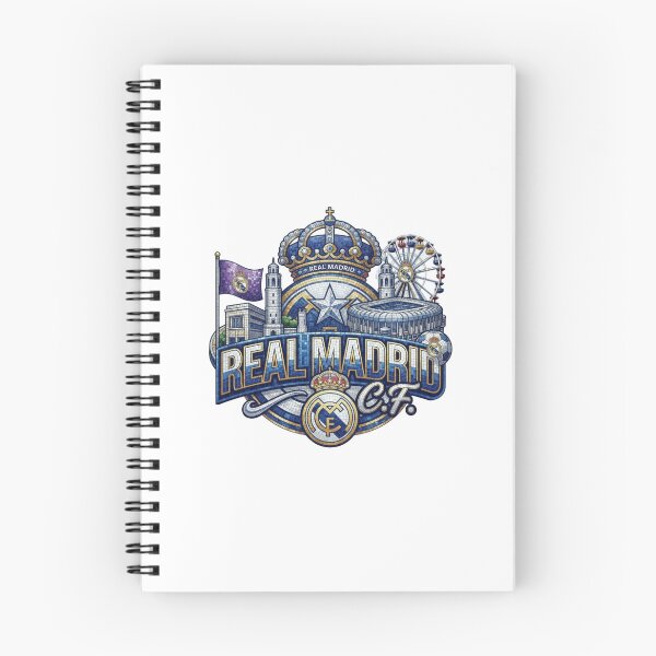 Item preview, Real Madrid Mosaic Tile Crown Crest Design designed and sold by annaarthk.