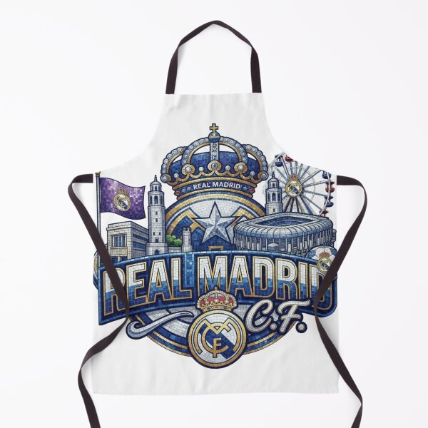 Item preview, Real Madrid Mosaic Tile Crown Crest Design designed and sold by annaarthk.