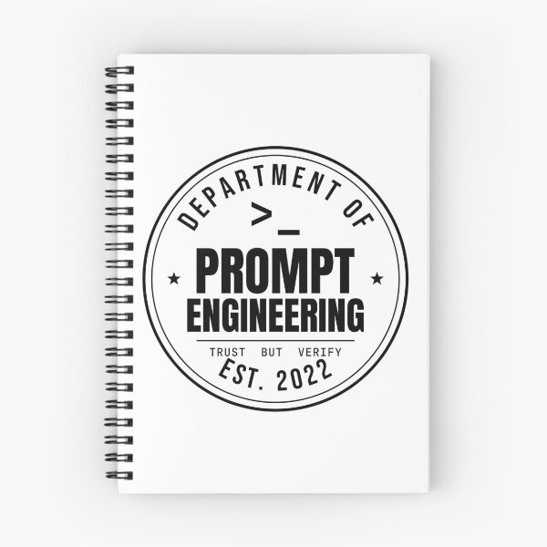 Item preview, Department Of Prompt Engineering Est 2022 - Retro AI Badge designed and sold by MarijasCrafts.