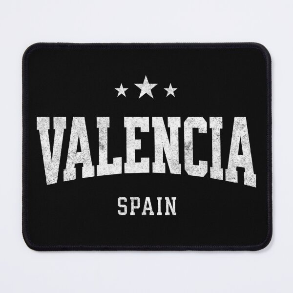 Item preview, Valencia Spain Vintage Varsity Distressed Retro College Travel Design designed and sold by NiceTeeClub.
