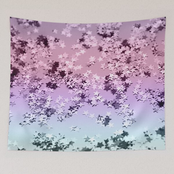 Item preview, Unicorn Girls Stars n.° 1 (Foto solo con brillantina, no reflectante) designed and sold by Anita's & Bella's Art.