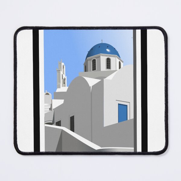 Item preview, Santorini from a window designed and sold by SUPERFIREFLY.