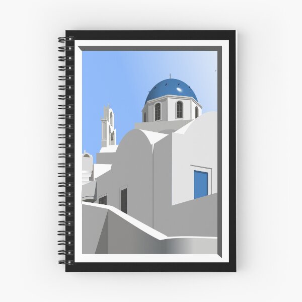 Item preview, Santorini from a window designed and sold by SUPERFIREFLY.