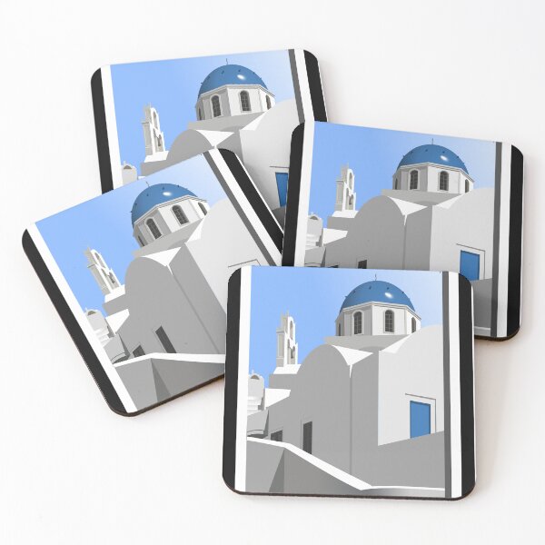 Item preview, Santorini from a window designed and sold by SUPERFIREFLY.