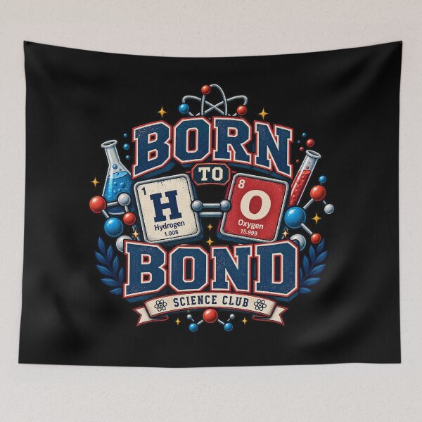 Item preview, Born to Bond Science Club designed and sold by Side Quest Co..