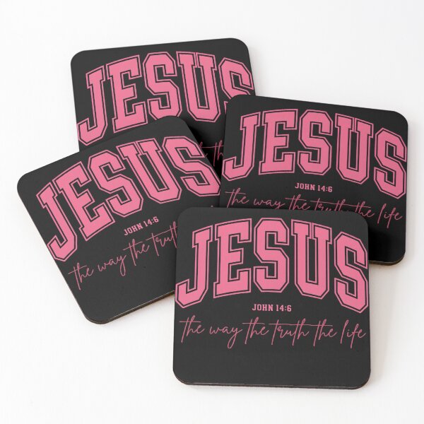 Item preview, Hot Pink, Jesus the way the truth and the life John 14 designed and sold by Parallel Label .