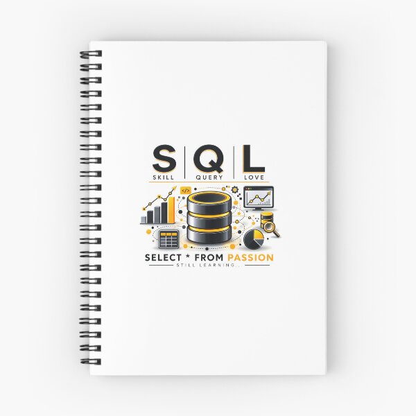 Item preview, SQL Skill Query Love Database Design designed and sold by Tobietales.