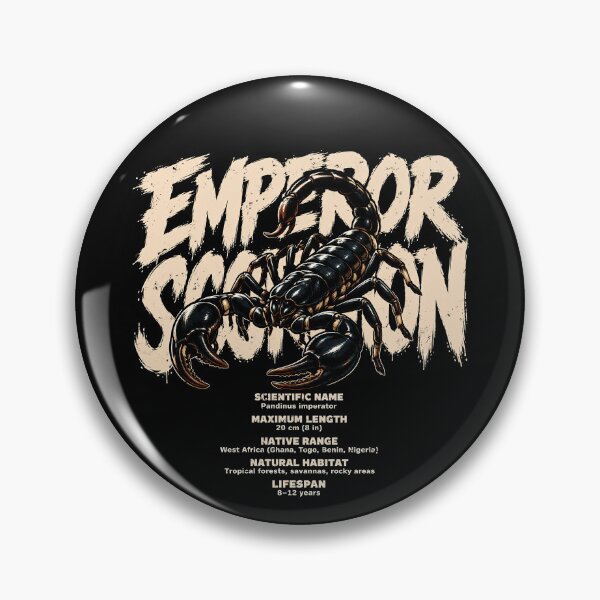 Item preview, Emperor Scorpion Detailed Illustration designed and sold by rafaeltto.