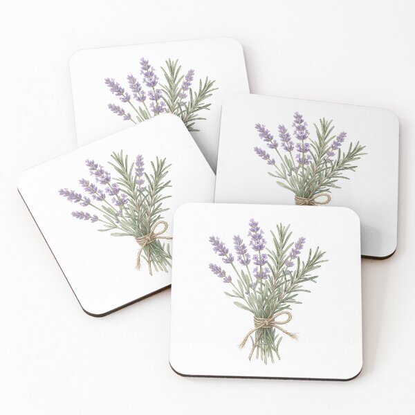 Item preview, Watercolor Herb Bundle Print | Lavender Rosemary designed and sold by PLANT LOVER'S PARADISE.