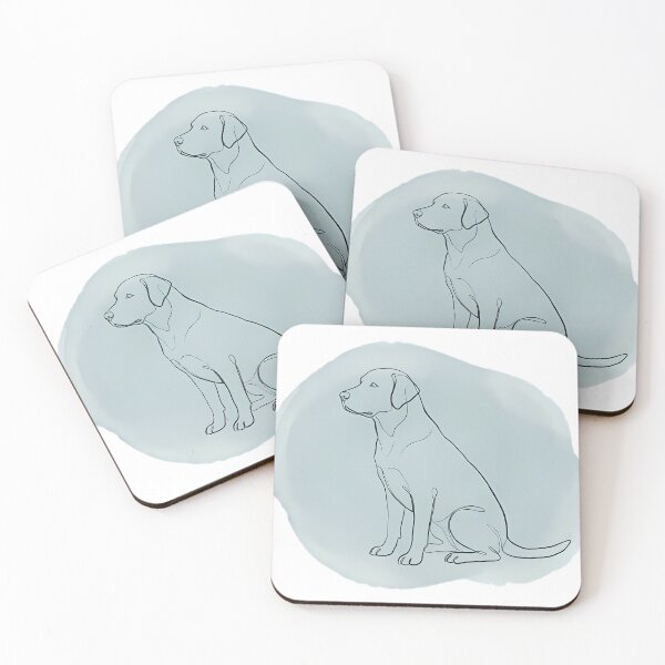 Item preview, Labrador Retriever Boho Line Art Dog Lover Gift designed and sold by GTFullShop.