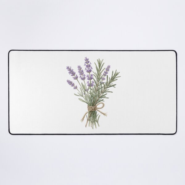 Item preview, Watercolor Herb Bundle Print | Lavender Rosemary designed and sold by PLANT LOVER'S PARADISE.