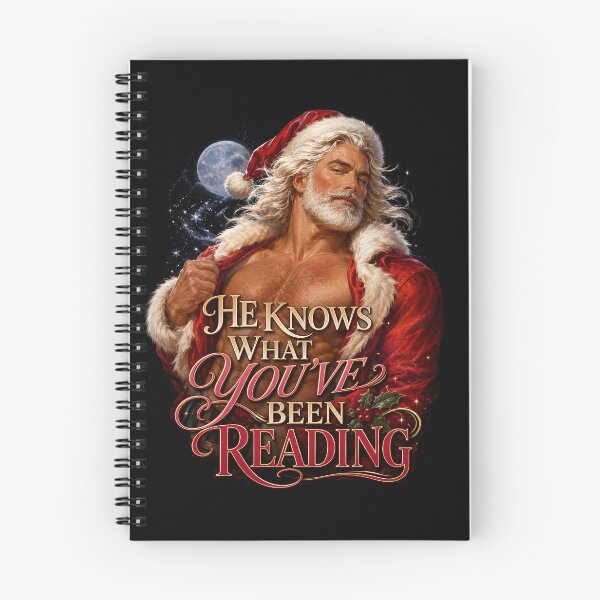 Item preview, Romance Santa Knows What You’ve Been Reading designed and sold by Victor Shadehorn.