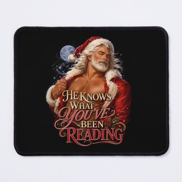 Item preview, Romance Santa Knows What You’ve Been Reading designed and sold by Victor Shadehorn.