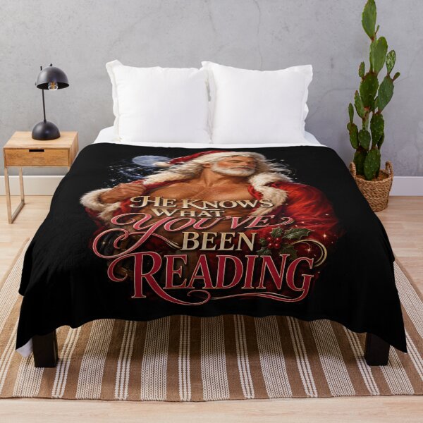 Item preview, Romance Santa Knows What You’ve Been Reading designed and sold by Victor Shadehorn.