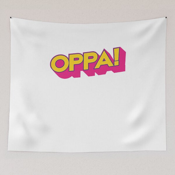 Aperçu de l'œuvre Culture Pop Oppa créée et vendue par BlueRockDesigns.