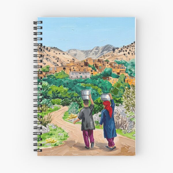 Item preview, Rural Acrylic Print ,Afghanistan Travel Poster  designed and sold by POSTERIOCREW.