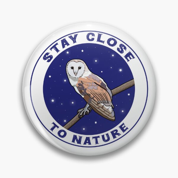 Item preview, Stay close to nature Midnight Barn Owl detailed illustration Proceeds go to animal charities and rescues designed and sold by AnimalFriends1.