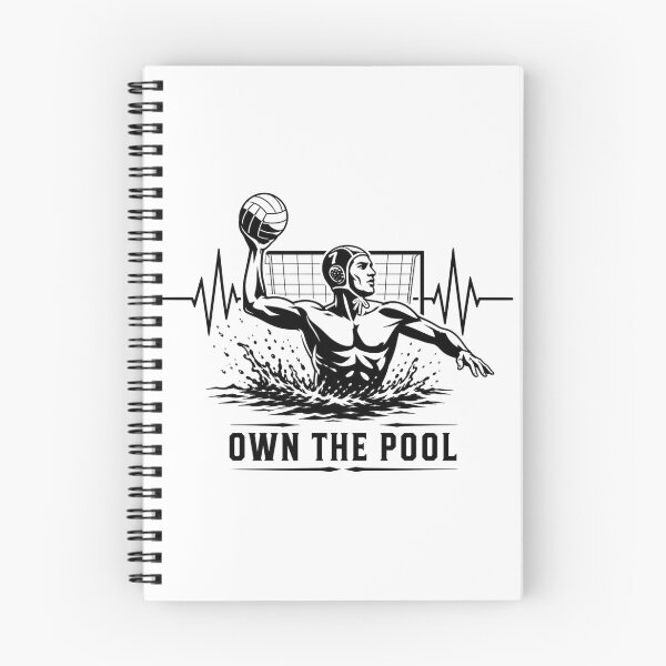 Item preview, A powerful water polo player in action, capturing strength, speed, and competitive spirit in the pool. designed and sold by StyxIND.