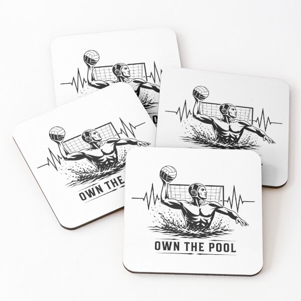 Item preview, A powerful water polo player in action, capturing strength, speed, and competitive spirit in the pool. designed and sold by StyxIND.
