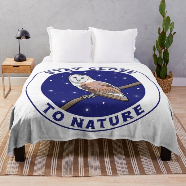 Item preview, Stay close to nature Midnight Barn Owl detailed illustration Proceeds go to animal charities and rescues designed and sold by AnimalFriends1.