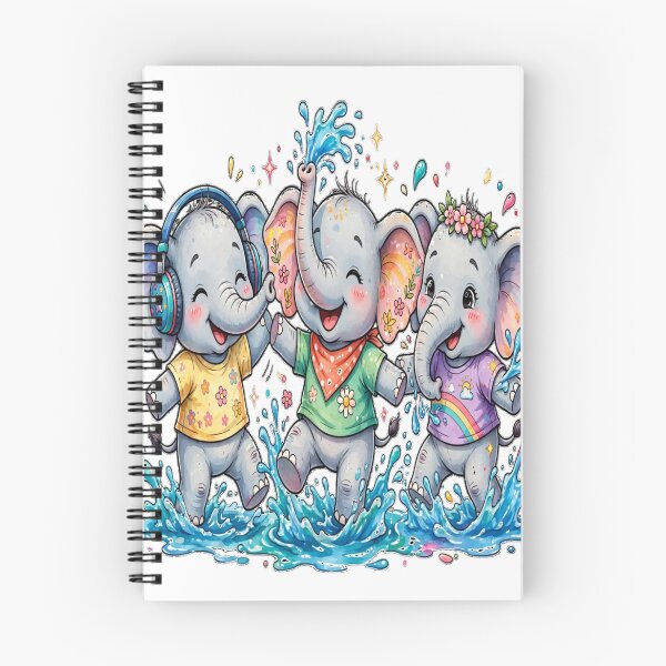 Item preview, Three little elephants designed and sold by urbanshop7.