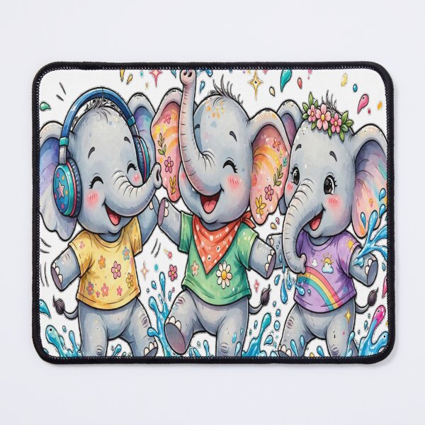 Item preview, Three little elephants designed and sold by urbanshop7.