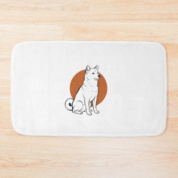 Item preview, Shiba Inu Boho Line Art Japanese Dog Lover Gift designed and sold by GTFullShop.
