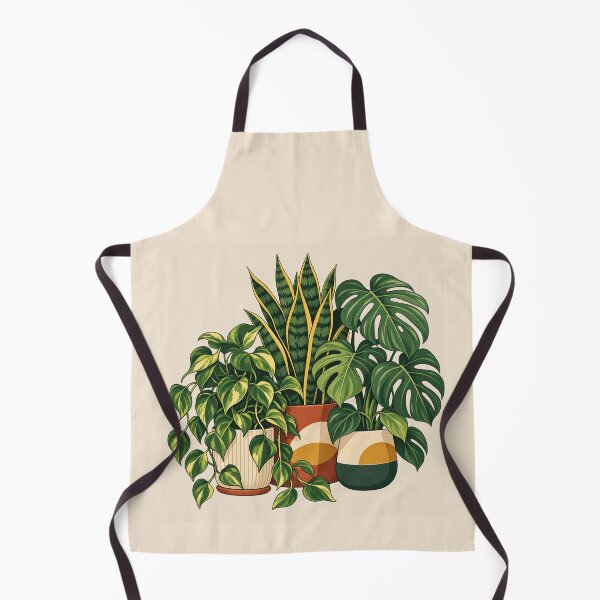 Item preview, Houseplant Lover Gift – Indoor Jungle Botanical Illustration designed and sold by astersgraphics.
