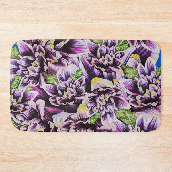 Item preview, Purple Chrysanthemum Big collage 4 designed and sold by nastiaart.