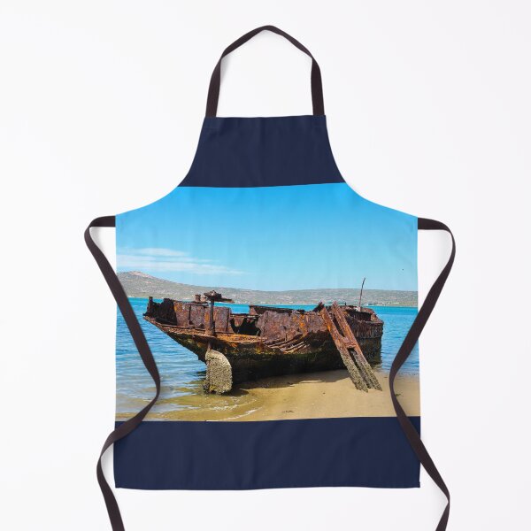 Item preview, Rusted Shipwreck on the Coast of South Africa designed and sold by Faith Based Decor .