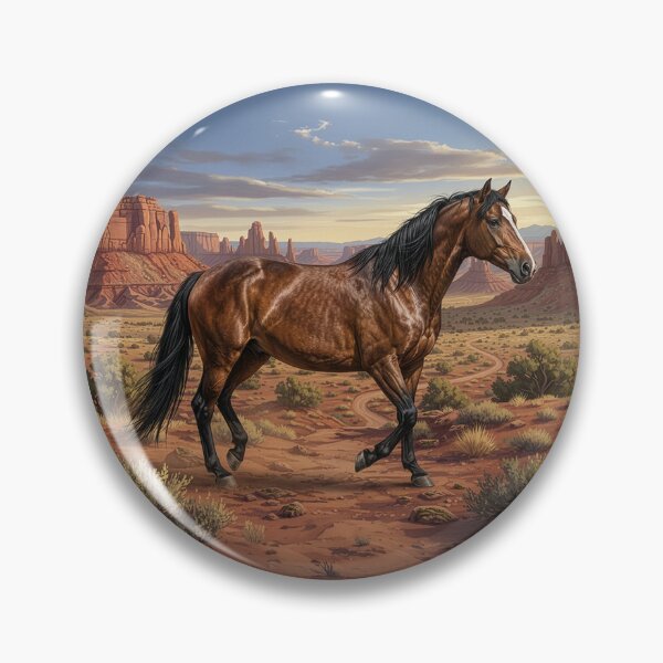 Item preview, The Abstang horse and a landscape of the United States designed and sold by Cheval-de-coeur.