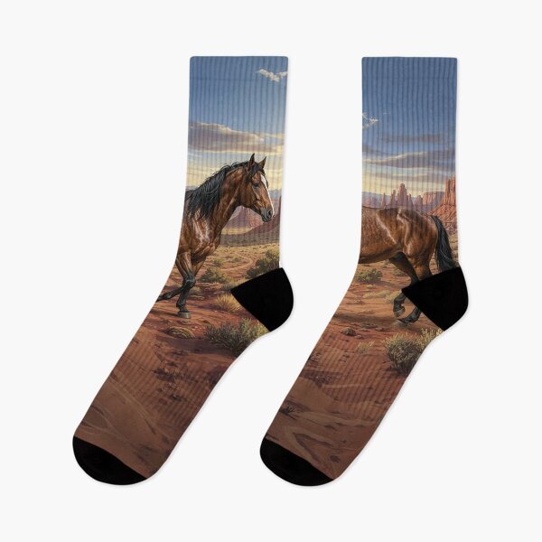 Item preview, The Abstang horse and a landscape of the United States designed and sold by Cheval-de-coeur.