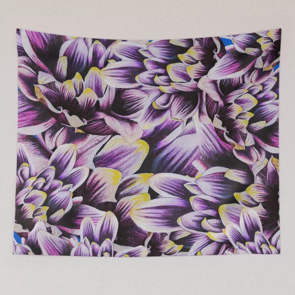 Item preview, Chrysanthemum no leaf collage 4 designed and sold by nastiaart.