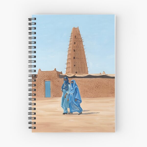 Item preview, Agadez Acrylic Print, Niger Travel Poster designed and sold by POSTERIOCREW.