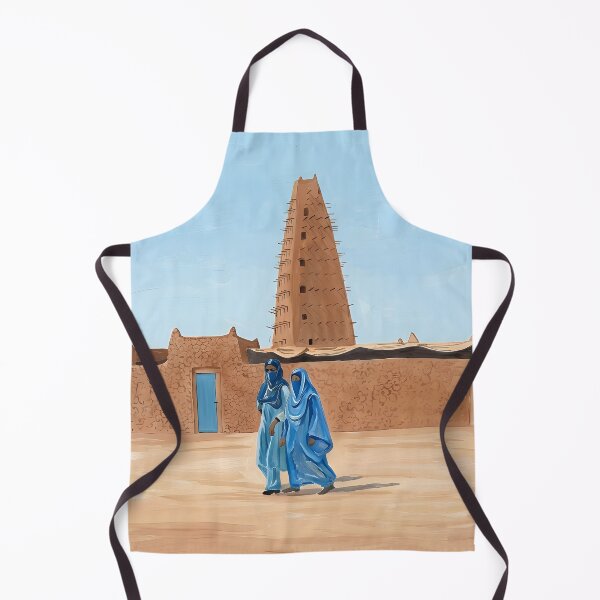Item preview, Agadez Acrylic Print, Niger Travel Poster designed and sold by POSTERIOCREW.