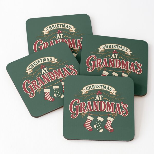Item preview, Christmas at Grandma’s – Vintage Grandma Christmas Gift designed and sold by astersgraphics.