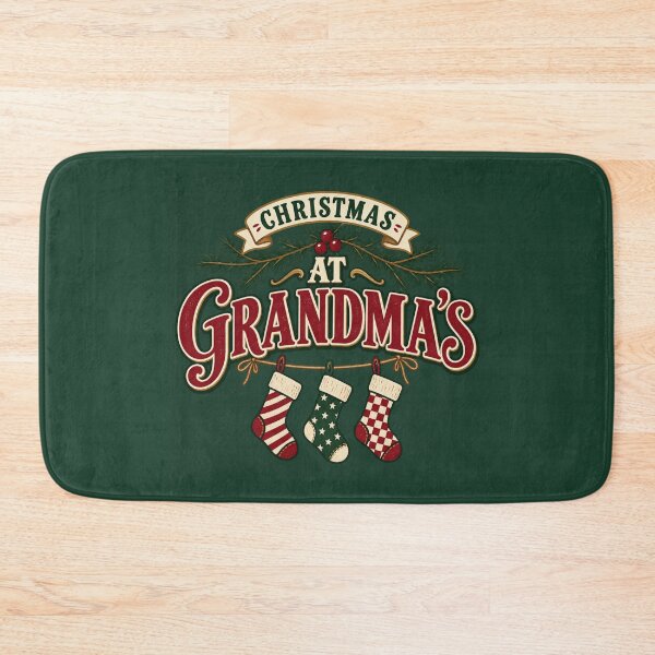Item preview, Christmas at Grandma’s – Vintage Grandma Christmas Gift designed and sold by astersgraphics.