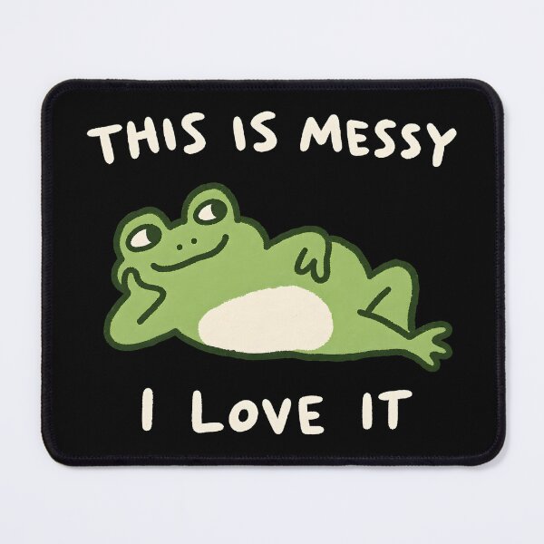 Item preview, Frog Loves Chaos designed and sold by ChocoMellowCo.