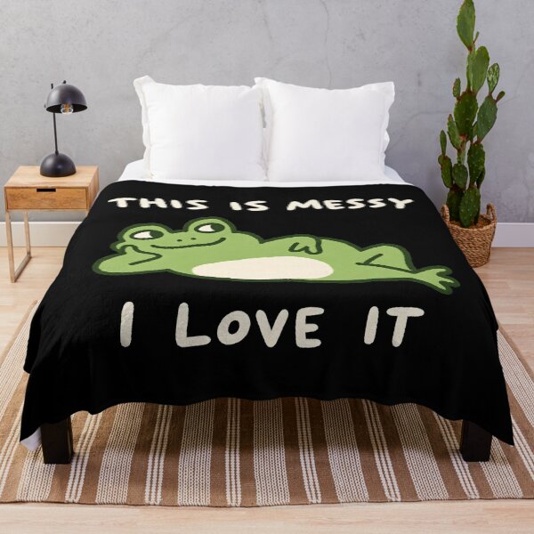Item preview, Frog Loves Chaos designed and sold by ChocoMellowCo.