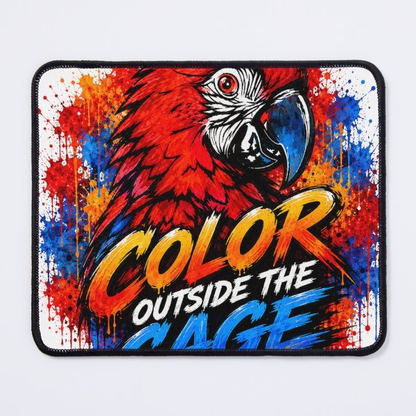 Item preview, Made to Stand Out – Bold Macaw Street Art Design designed and sold by SidneiSampaioStudio.