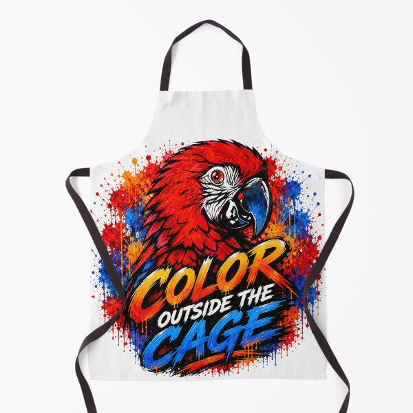 Item preview, Made to Stand Out – Bold Macaw Street Art Design designed and sold by SidneiSampaioStudio.