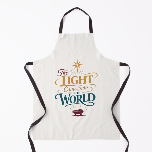 Item preview, The Light Came Into the World Christmas Typography designed and sold by stylishdzign.