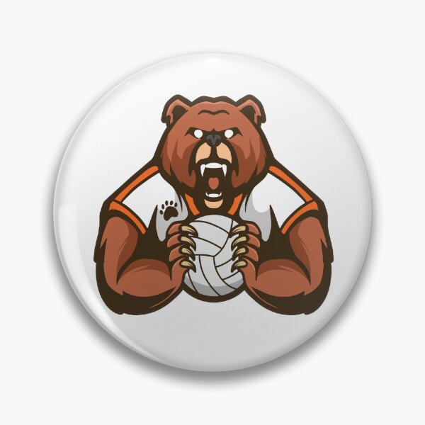 Item preview, bear volleyball designed and sold by anggapajar.