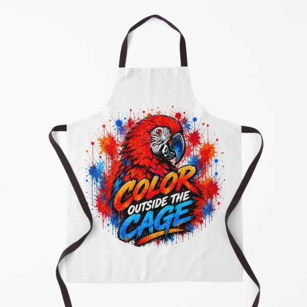 Item preview, Made to Stand Out – Bold Macaw Street Art Design designed and sold by SidneiSampaioStudio.