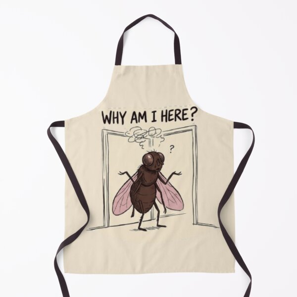 Item preview, Funny Forgetful Fly – Why Am I Here? Overthinking Humor designed and sold by InnerwayStudio.