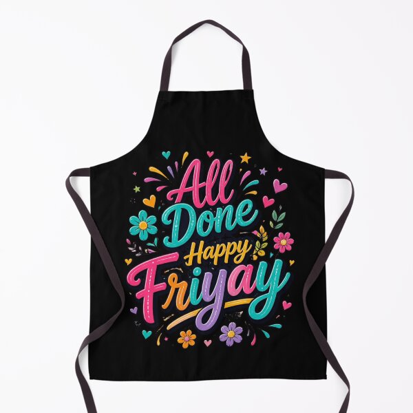 Item preview, All Done Happy Friyay 4 designed and sold by Positive&FunnyThings.