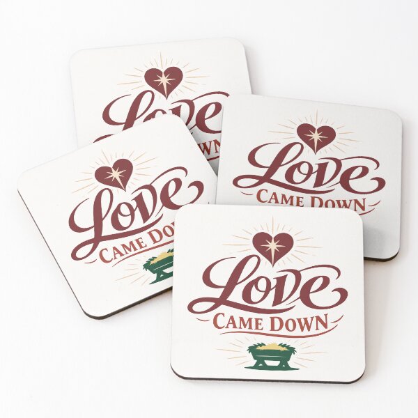 Item preview, Love Came Down Christmas Typography  designed and sold by stylishdzign.